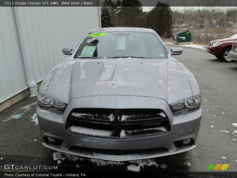 Billet Silver / Black 2013 Dodge Charger SXT AWD