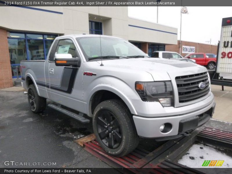 Ingot Silver / FX Appearance Black Leather/Alcantara 2014 Ford F150 FX4 Tremor Regular Cab 4x4