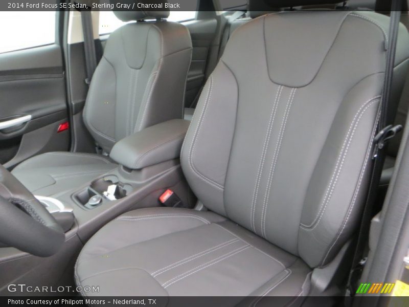 Sterling Gray / Charcoal Black 2014 Ford Focus SE Sedan