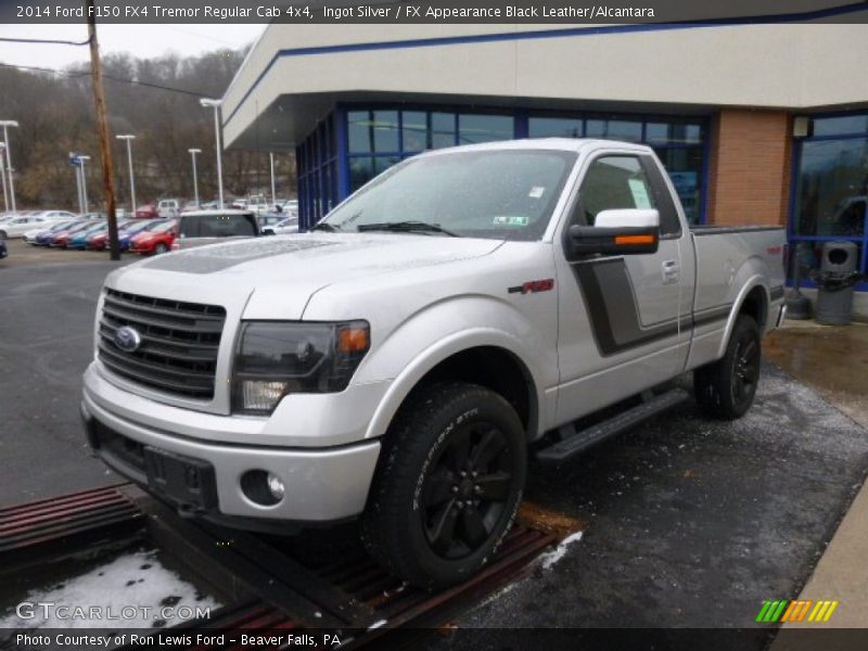 Ingot Silver / FX Appearance Black Leather/Alcantara 2014 Ford F150 FX4 Tremor Regular Cab 4x4