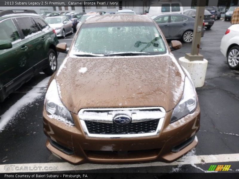 Caramel Bronze Pearl / Ivory 2013 Subaru Legacy 2.5i Premium