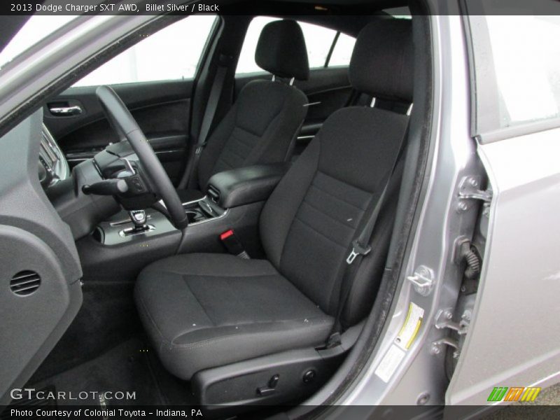 Billet Silver / Black 2013 Dodge Charger SXT AWD
