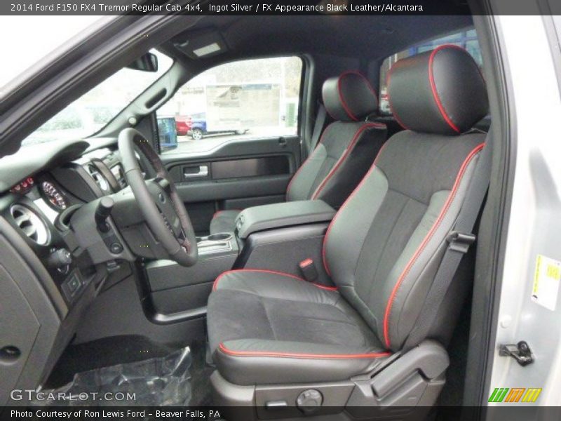 Front Seat of 2014 F150 FX4 Tremor Regular Cab 4x4