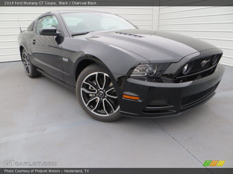 Black / Charcoal Black 2014 Ford Mustang GT Coupe
