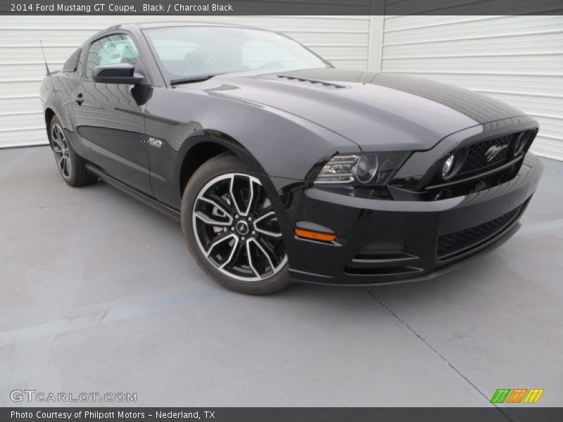 Black / Charcoal Black 2014 Ford Mustang GT Coupe