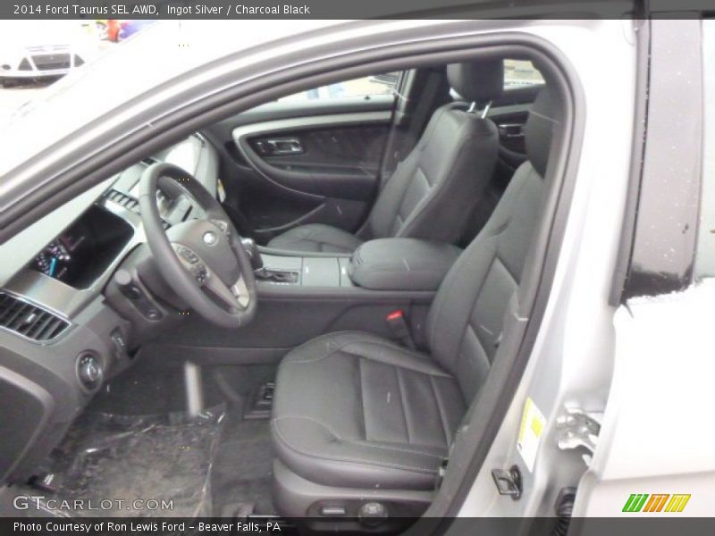 Front Seat of 2014 Taurus SEL AWD