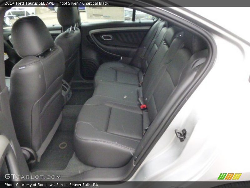 Rear Seat of 2014 Taurus SEL AWD