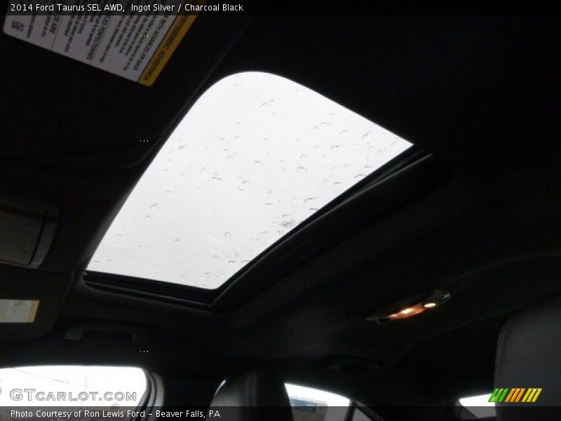 Ingot Silver / Charcoal Black 2014 Ford Taurus SEL AWD