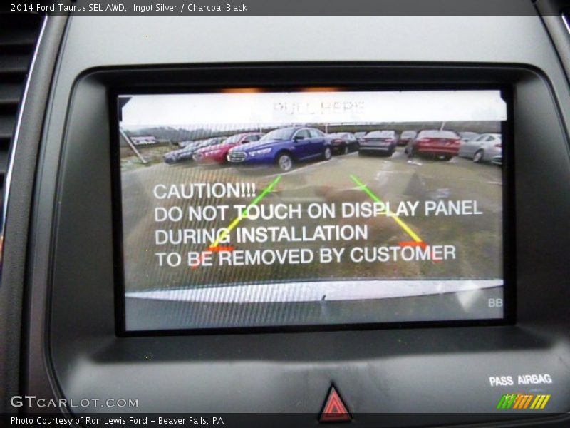 Ingot Silver / Charcoal Black 2014 Ford Taurus SEL AWD
