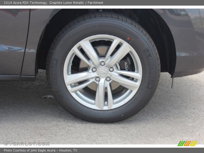 Graphite Luster Metallic / Parchment 2014 Acura RDX Technology