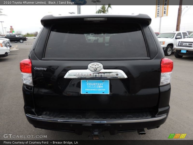 Black / Sand Beige 2010 Toyota 4Runner Limited