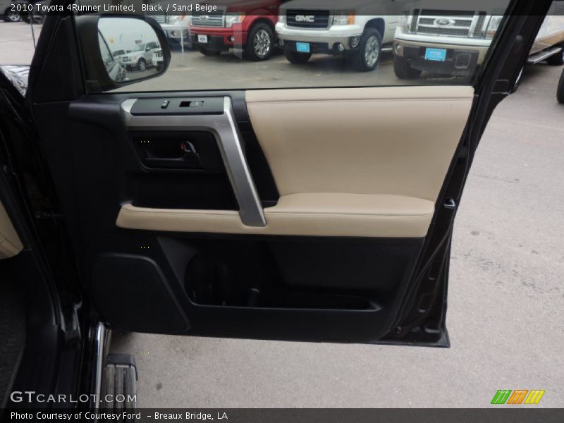 Black / Sand Beige 2010 Toyota 4Runner Limited