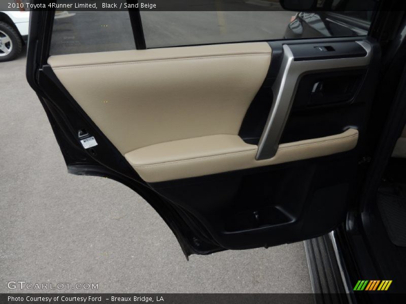 Black / Sand Beige 2010 Toyota 4Runner Limited