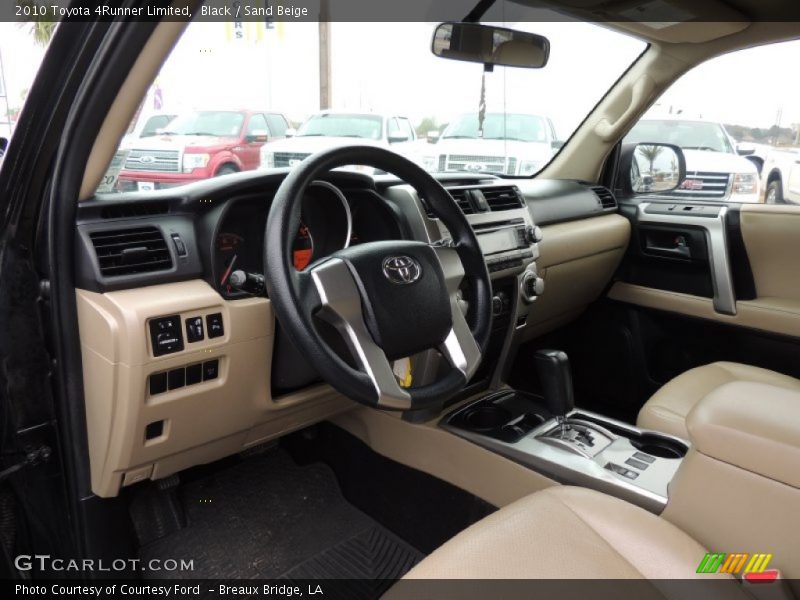 Sand Beige Interior - 2010 4Runner Limited 