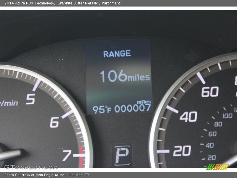 Graphite Luster Metallic / Parchment 2014 Acura RDX Technology