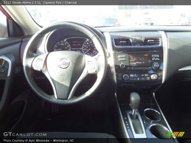 Cayenne Red / Charcoal 2013 Nissan Altima 2.5 SL