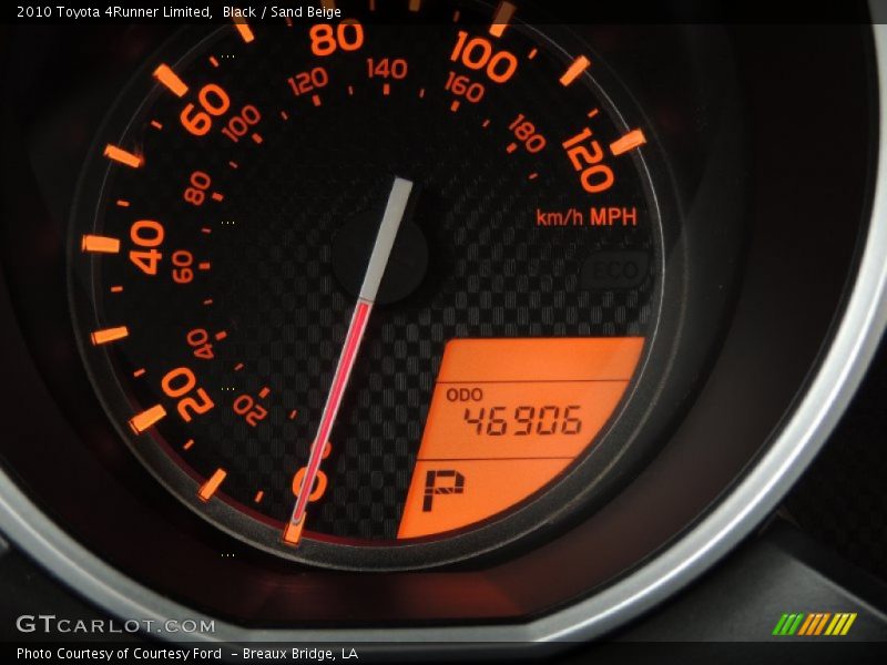 Black / Sand Beige 2010 Toyota 4Runner Limited