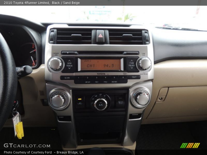 Black / Sand Beige 2010 Toyota 4Runner Limited