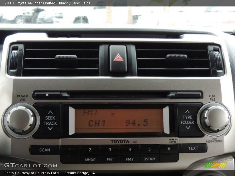 Audio System of 2010 4Runner Limited