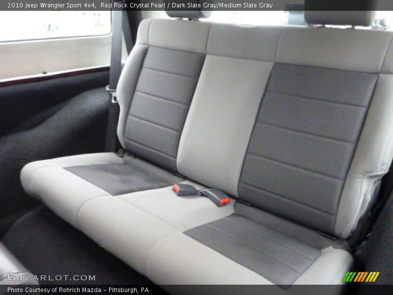 Red Rock Crystal Pearl / Dark Slate Gray/Medium Slate Gray 2010 Jeep Wrangler Sport 4x4