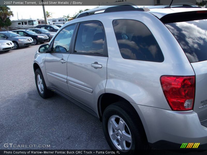 Liquid Silver Metallic / Ebony 2007 Pontiac Torrent