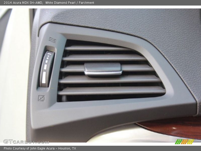White Diamond Pearl / Parchment 2014 Acura MDX SH-AWD
