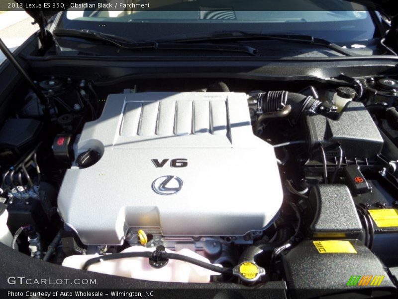 Obsidian Black / Parchment 2013 Lexus ES 350
