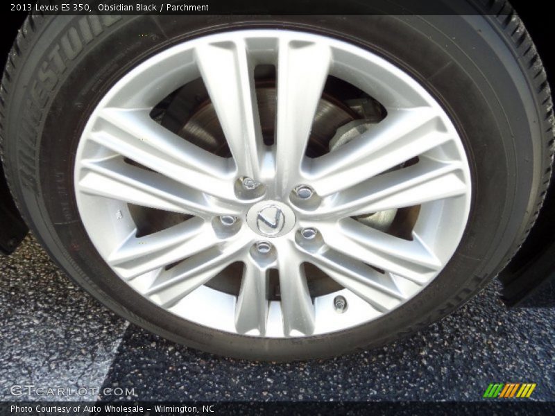 Obsidian Black / Parchment 2013 Lexus ES 350