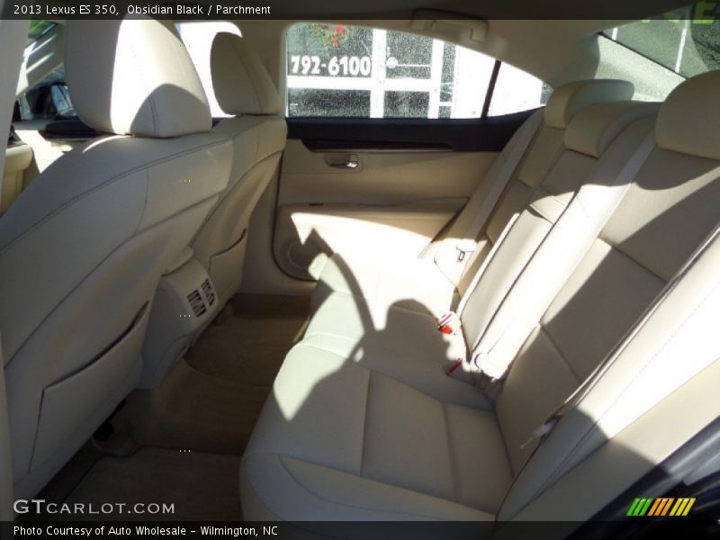 Obsidian Black / Parchment 2013 Lexus ES 350