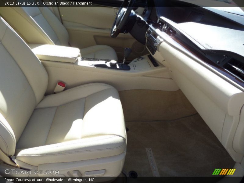 Obsidian Black / Parchment 2013 Lexus ES 350