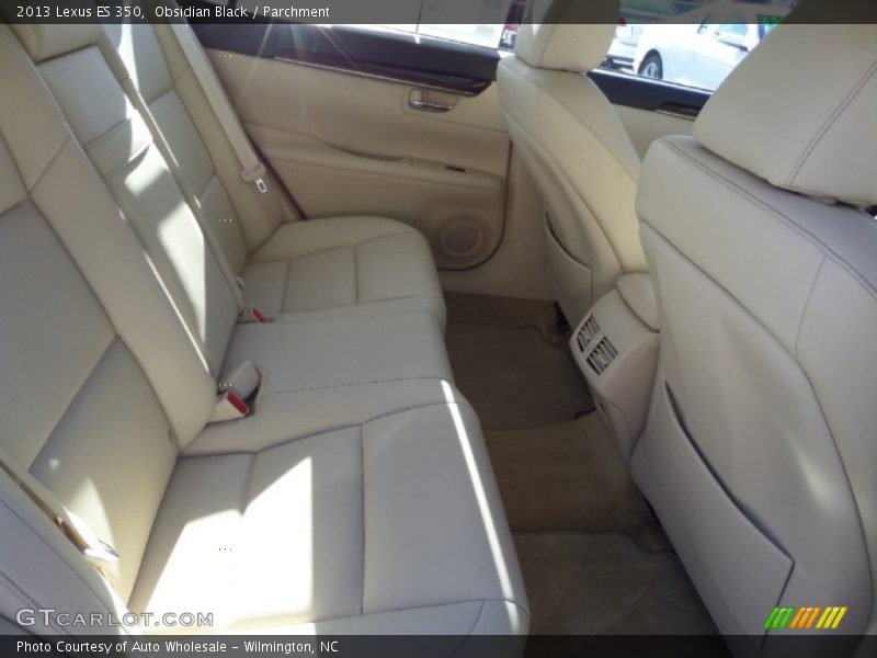 Obsidian Black / Parchment 2013 Lexus ES 350