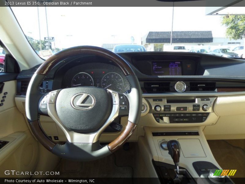 Obsidian Black / Parchment 2013 Lexus ES 350