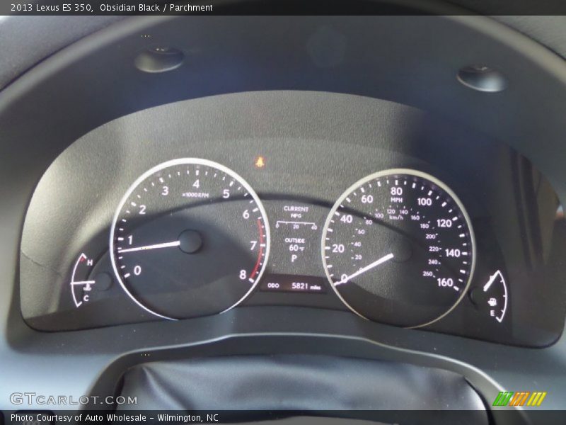 Obsidian Black / Parchment 2013 Lexus ES 350