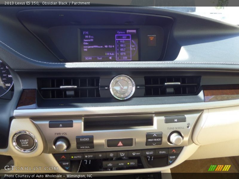 Obsidian Black / Parchment 2013 Lexus ES 350