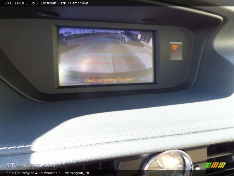Obsidian Black / Parchment 2013 Lexus ES 350