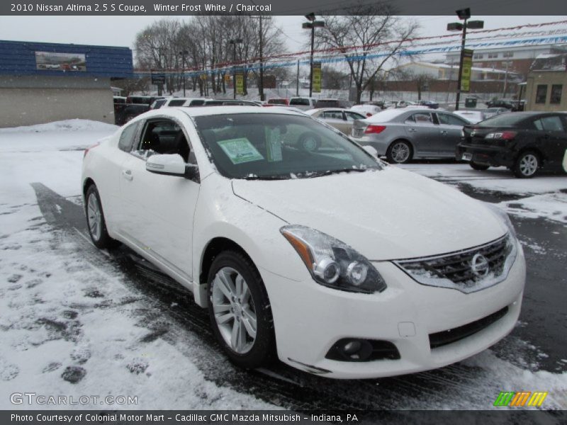 Front 3/4 View of 2010 Altima 2.5 S Coupe