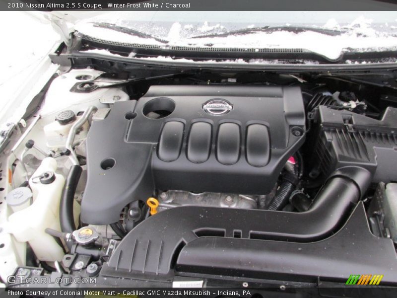  2010 Altima 2.5 S Coupe Engine - 2.5 Liter DOHC 16-Valve CVTCS 4 Cylinder