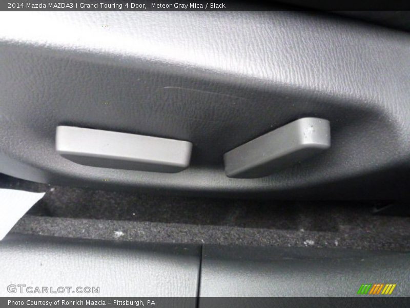 Meteor Gray Mica / Black 2014 Mazda MAZDA3 i Grand Touring 4 Door
