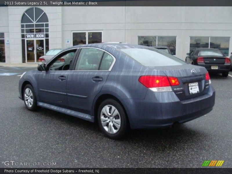 Twilight Blue Metallic / Black 2013 Subaru Legacy 2.5i