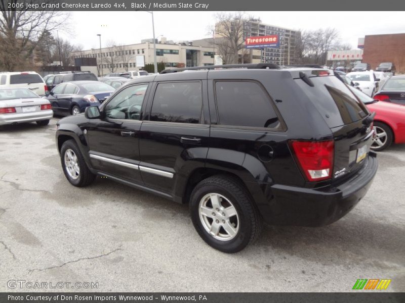 Black / Medium Slate Gray 2006 Jeep Grand Cherokee Laredo 4x4