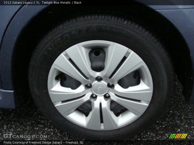 Twilight Blue Metallic / Black 2013 Subaru Legacy 2.5i