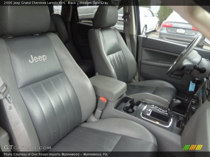 Black / Medium Slate Gray 2006 Jeep Grand Cherokee Laredo 4x4