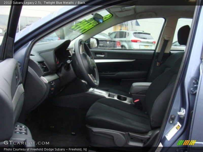 Twilight Blue Metallic / Black 2013 Subaru Legacy 2.5i
