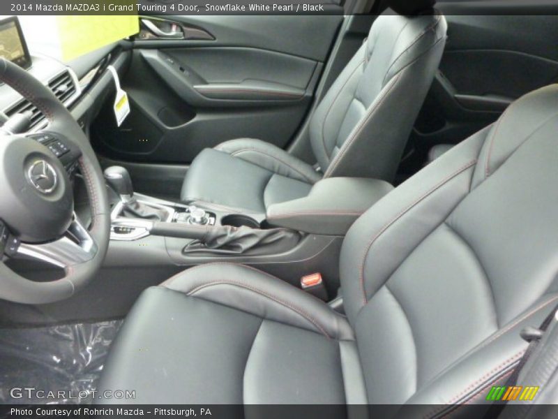 Front Seat of 2014 MAZDA3 i Grand Touring 4 Door