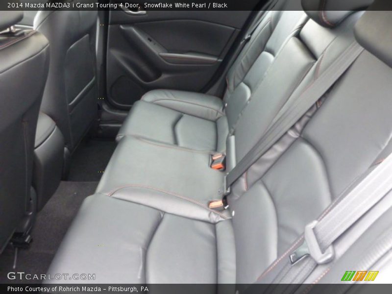 Rear Seat of 2014 MAZDA3 i Grand Touring 4 Door