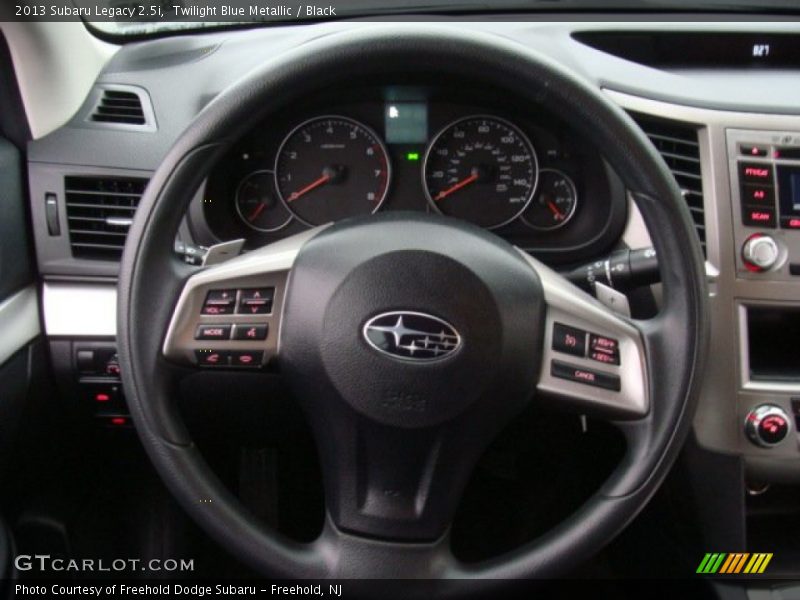 Twilight Blue Metallic / Black 2013 Subaru Legacy 2.5i