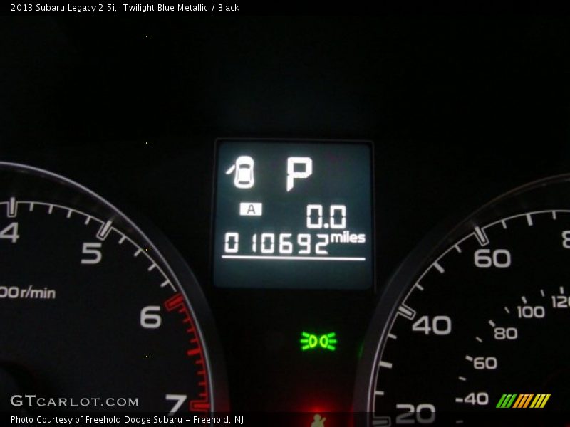 Twilight Blue Metallic / Black 2013 Subaru Legacy 2.5i