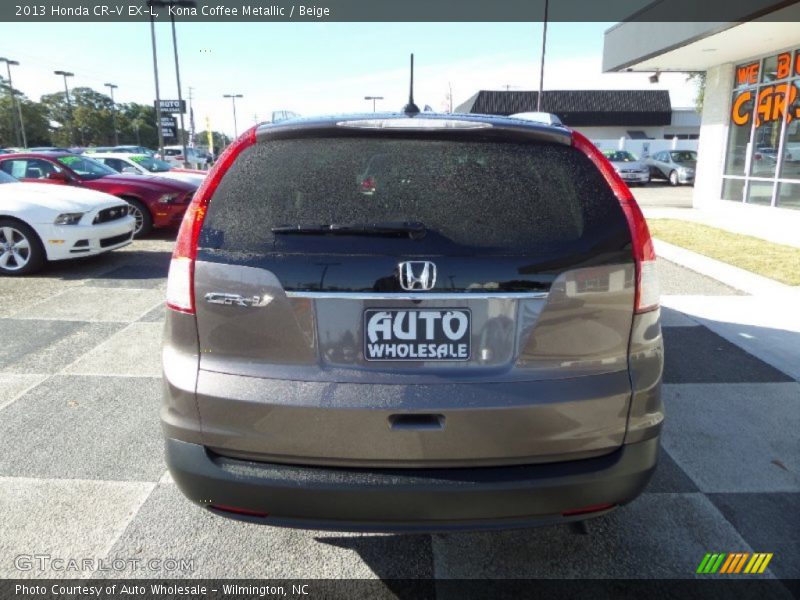 Kona Coffee Metallic / Beige 2013 Honda CR-V EX-L