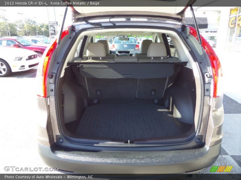 Kona Coffee Metallic / Beige 2013 Honda CR-V EX-L