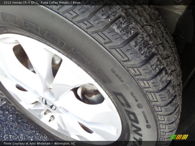 Kona Coffee Metallic / Beige 2013 Honda CR-V EX-L